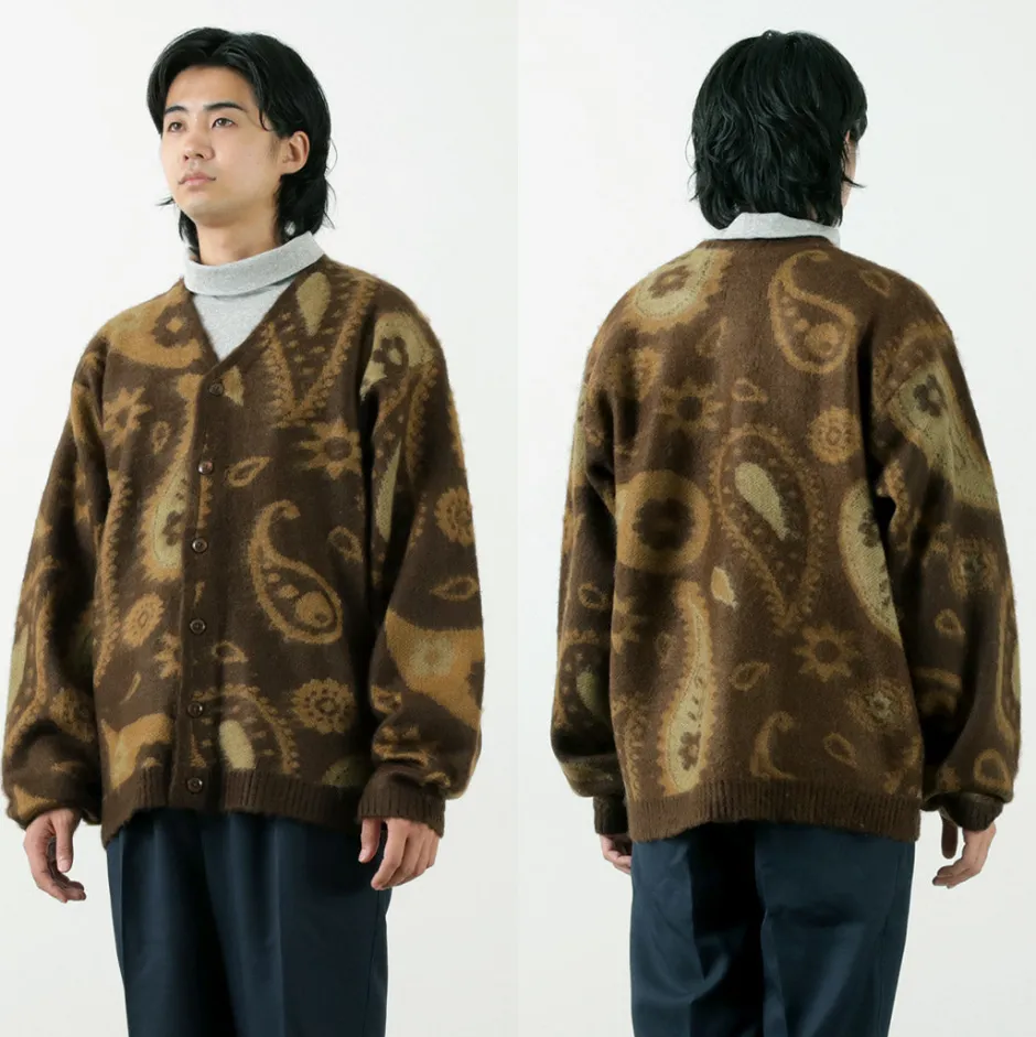 Cardigans^TOWN CRAFT / Vintage Pattern Shaggy Cardigan