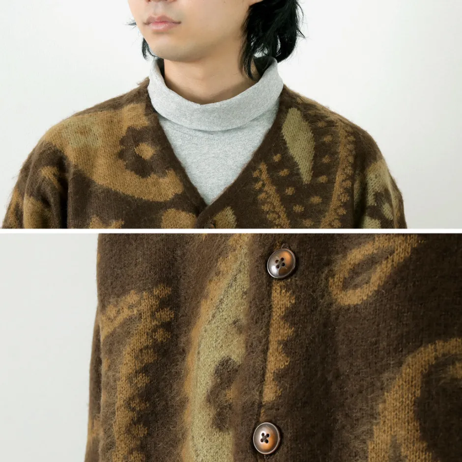 Cardigans^TOWN CRAFT / Vintage Pattern Shaggy Cardigan