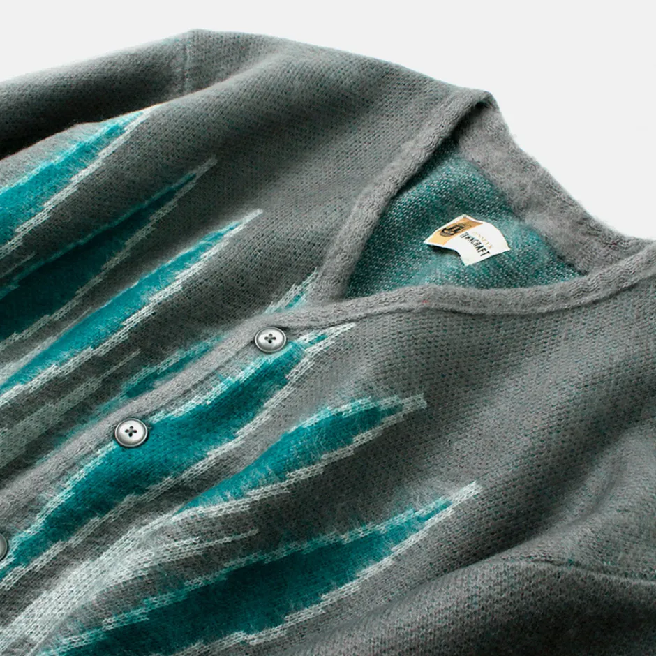 Cardigans^TOWN CRAFT / Vintage Pattern Shaggy Cardigan