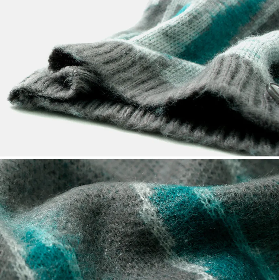 Cardigans^TOWN CRAFT / Vintage Pattern Shaggy Cardigan