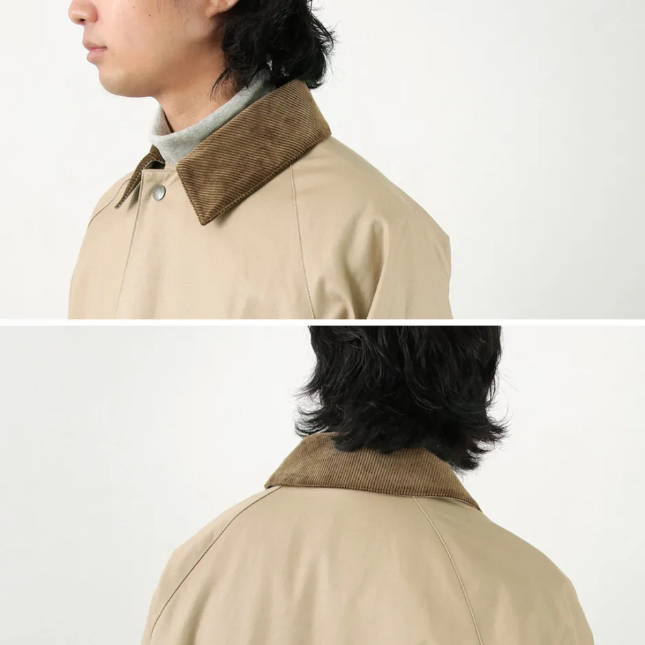 Coats^TRADITIONAL WEATHERWEAR / High Density Fabric Corduroy Collar Coat