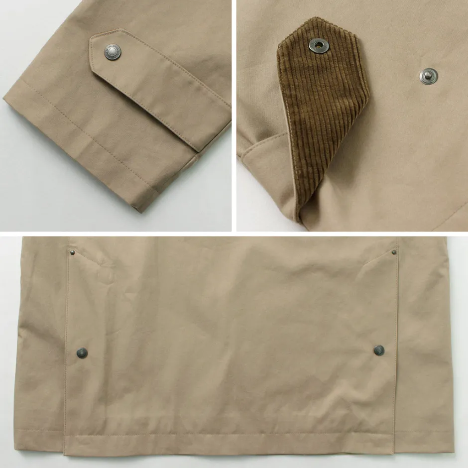 Coats^TRADITIONAL WEATHERWEAR / High Density Fabric Corduroy Collar Coat