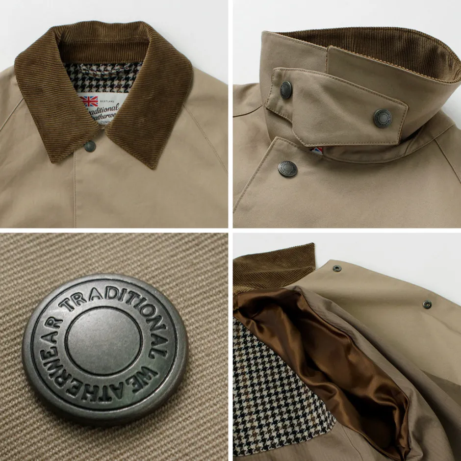 Coats^TRADITIONAL WEATHERWEAR / High Density Fabric Corduroy Collar Coat