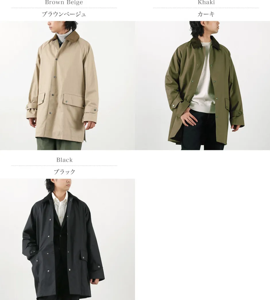 Coats^TRADITIONAL WEATHERWEAR / High Density Fabric Corduroy Collar Coat