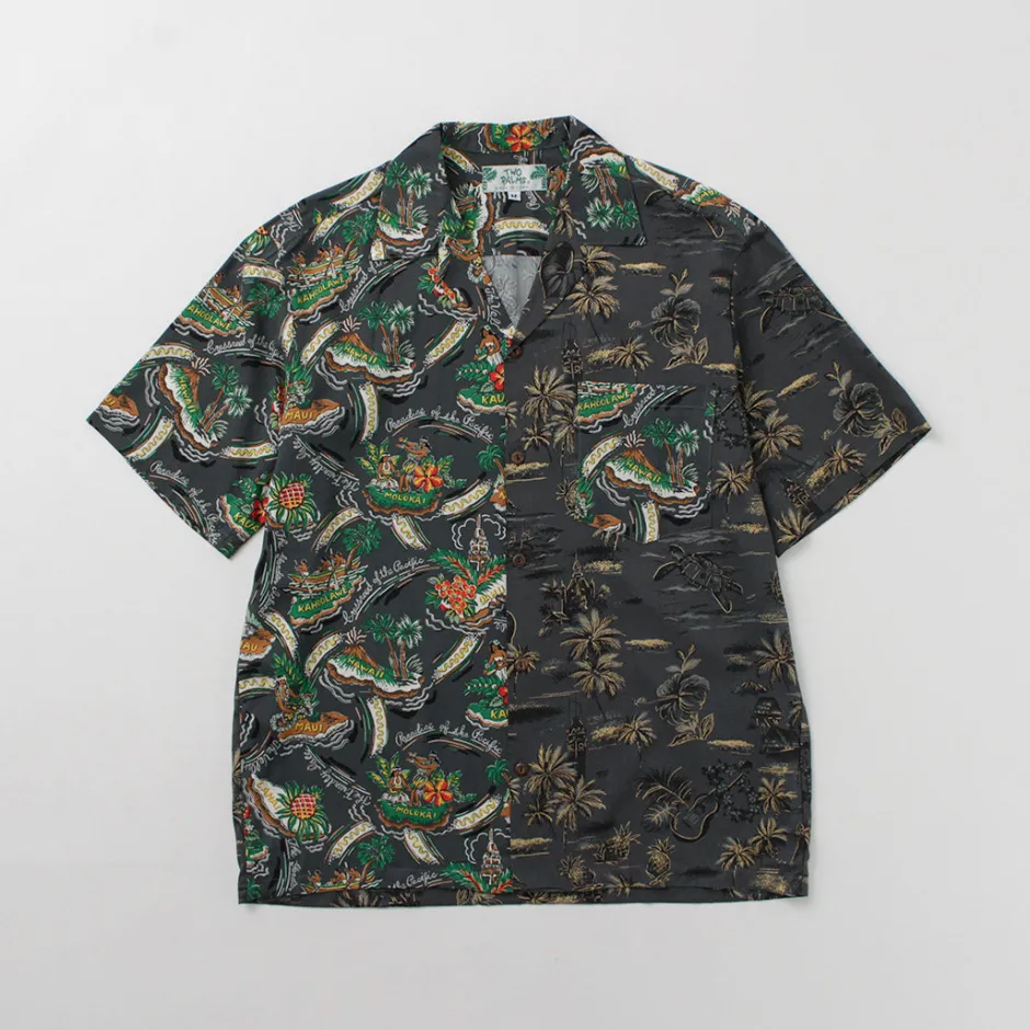 Shirts^TWO PALMS / Hawaiian Shirt Crazy Golden Vintage x Friendly Isle gray
