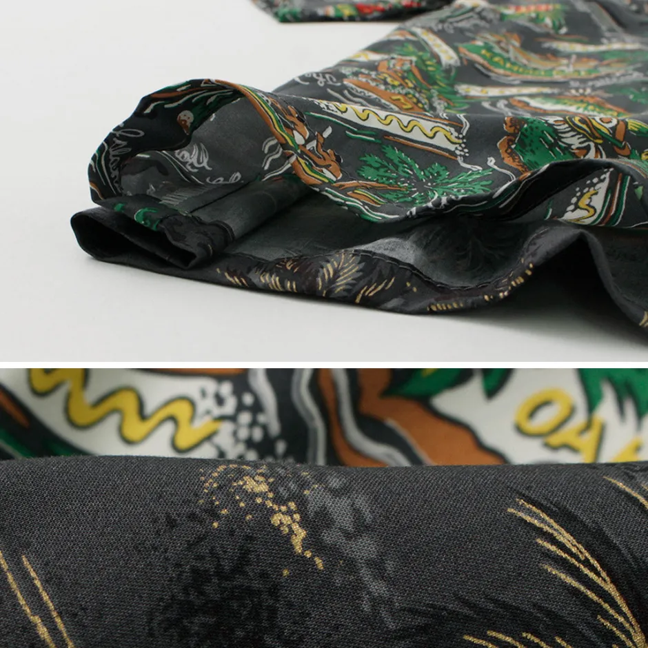 Shirts^TWO PALMS / Hawaiian Shirt Crazy Golden Vintage x Friendly Isle gray