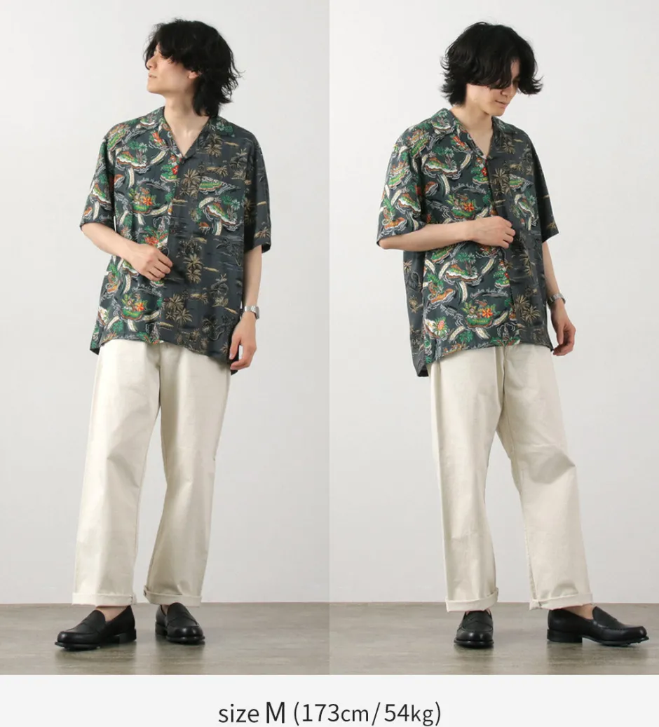Shirts^TWO PALMS / Hawaiian Shirt Crazy Golden Vintage x Friendly Isle gray