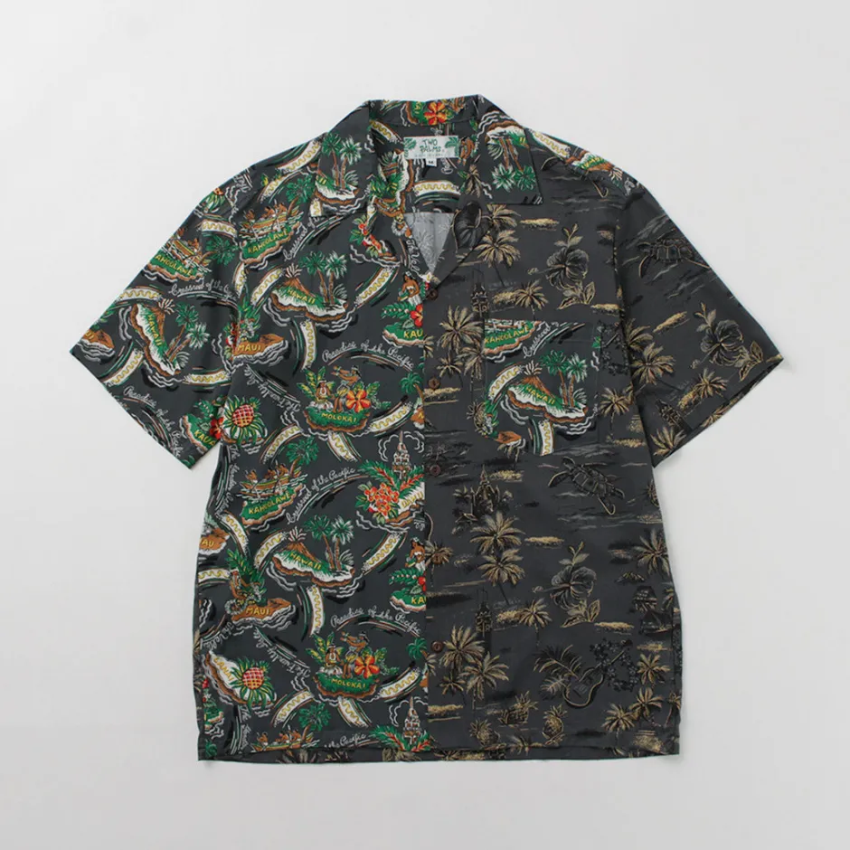 Shirts^TWO PALMS / Hawaiian Shirt Crazy Golden Vintage x Friendly Isle gray