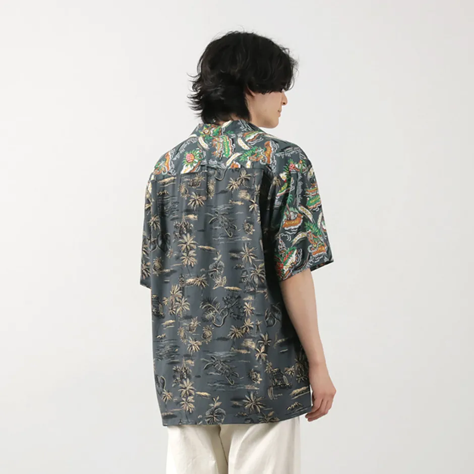 Shirts^TWO PALMS / Hawaiian Shirt Crazy Golden Vintage x Friendly Isle gray
