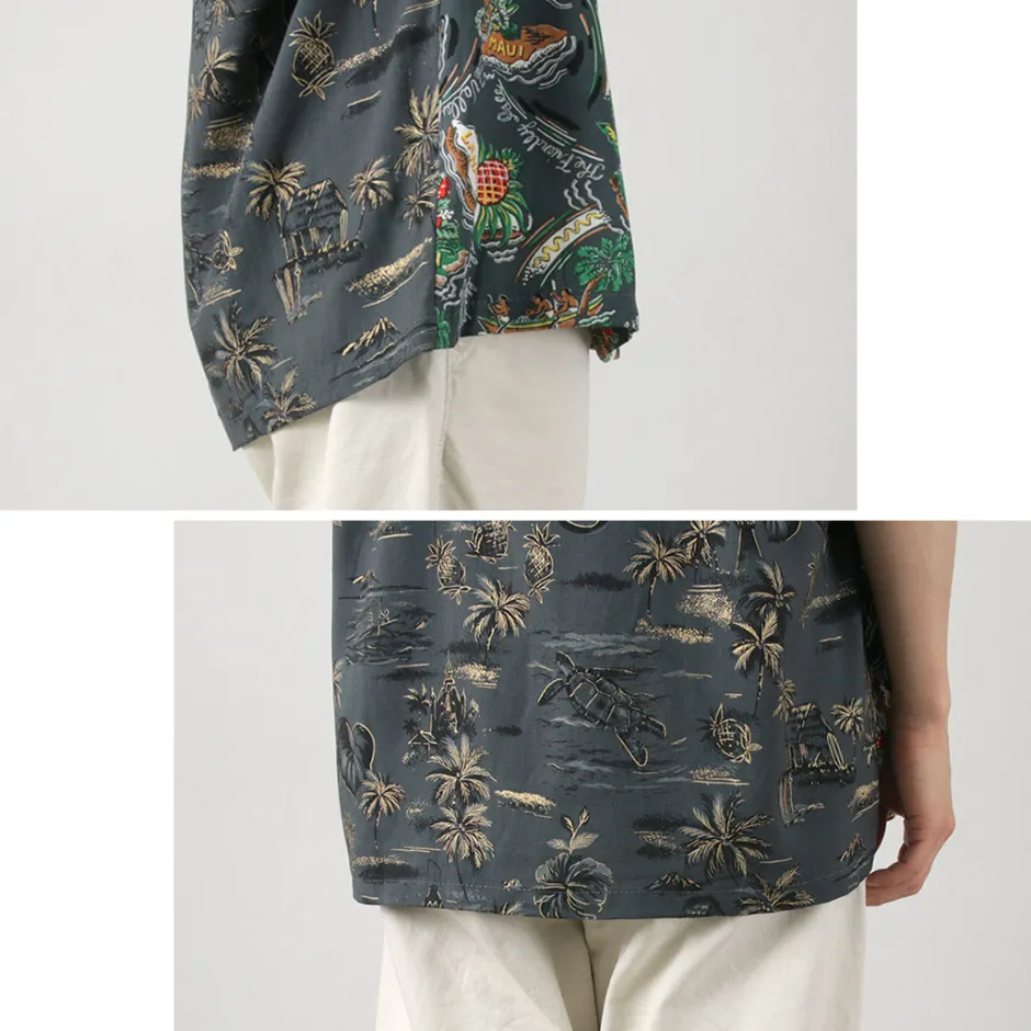 Shirts^TWO PALMS / Hawaiian Shirt Crazy Golden Vintage x Friendly Isle gray