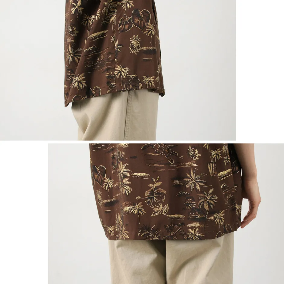 Shirts^TWO PALMS / Hawaiian shirt Golden Vintage brown