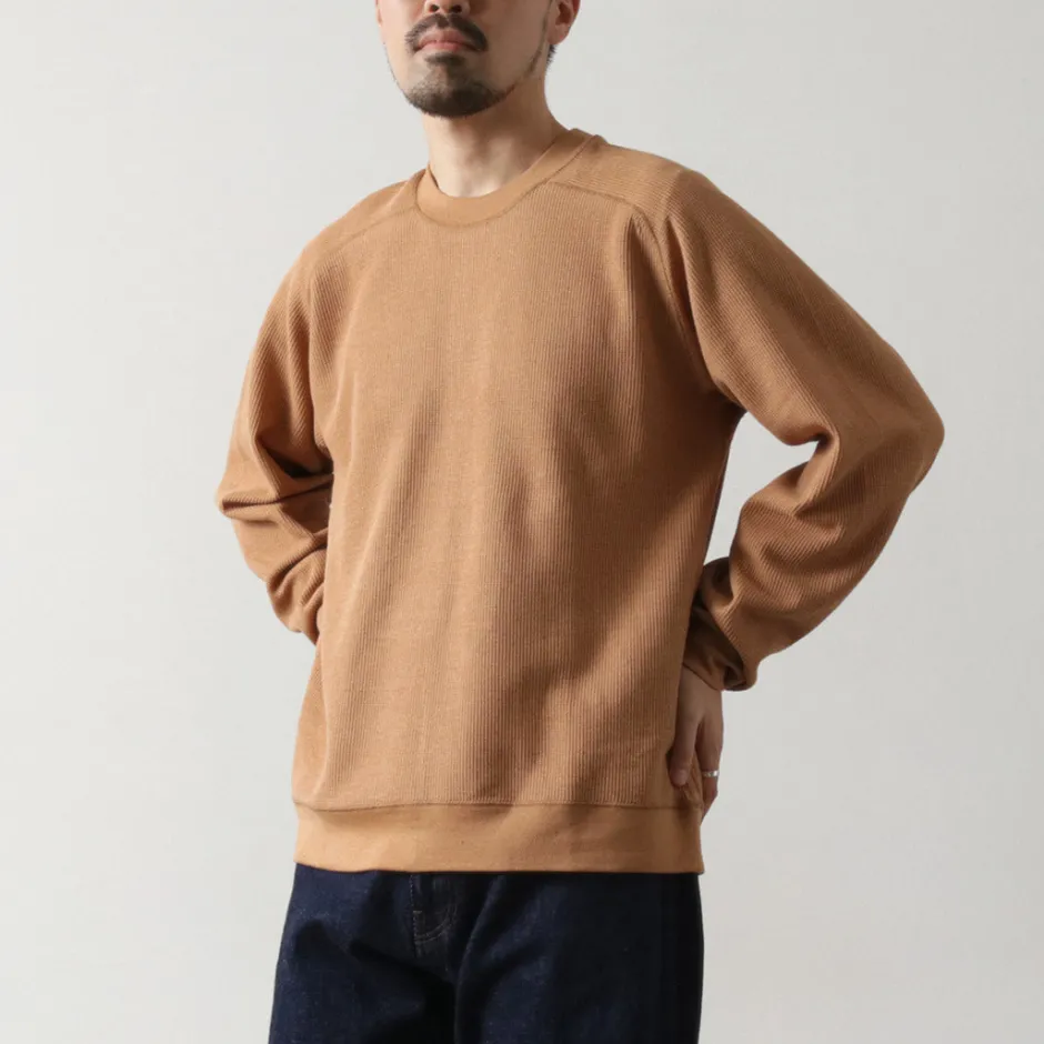 Sweatshirts | T-Shirts^UNDYED / Waffle Sweatshirt Colored Organic Cotton