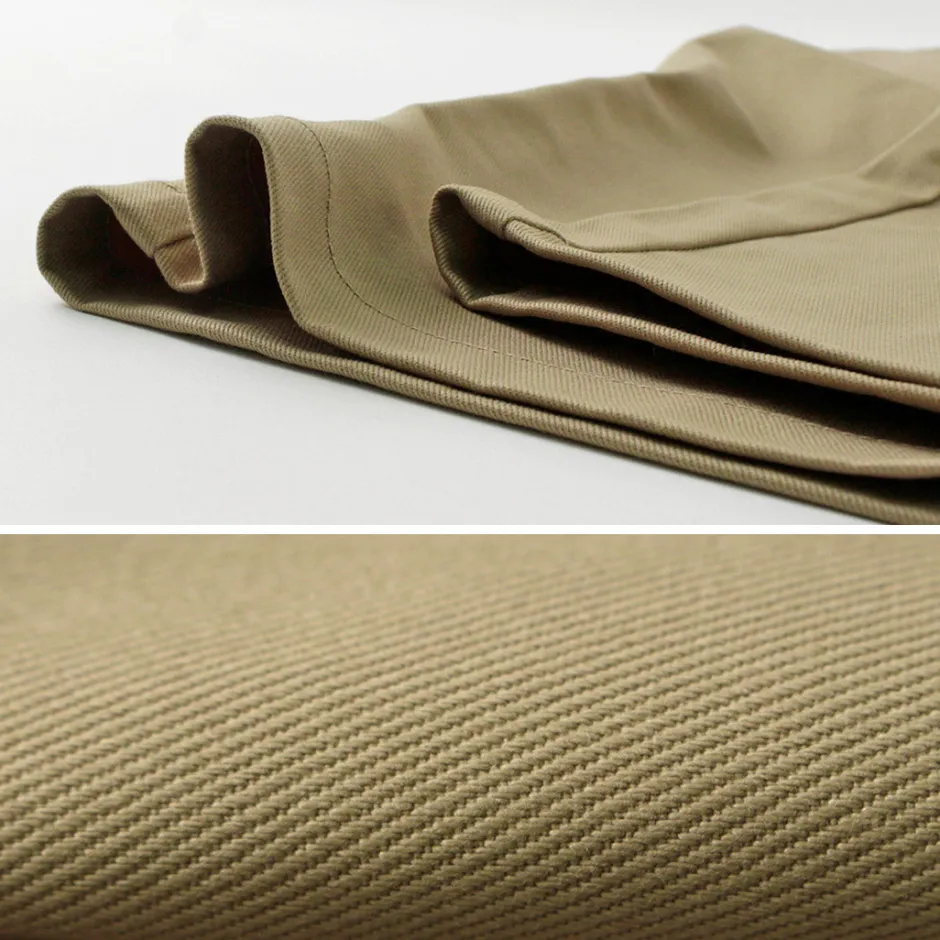 Work Pants & Chinos^UNIVERSAL OVERALL / Heritage T/C Relaxed 2-Tuck Trousers STONE CARVER