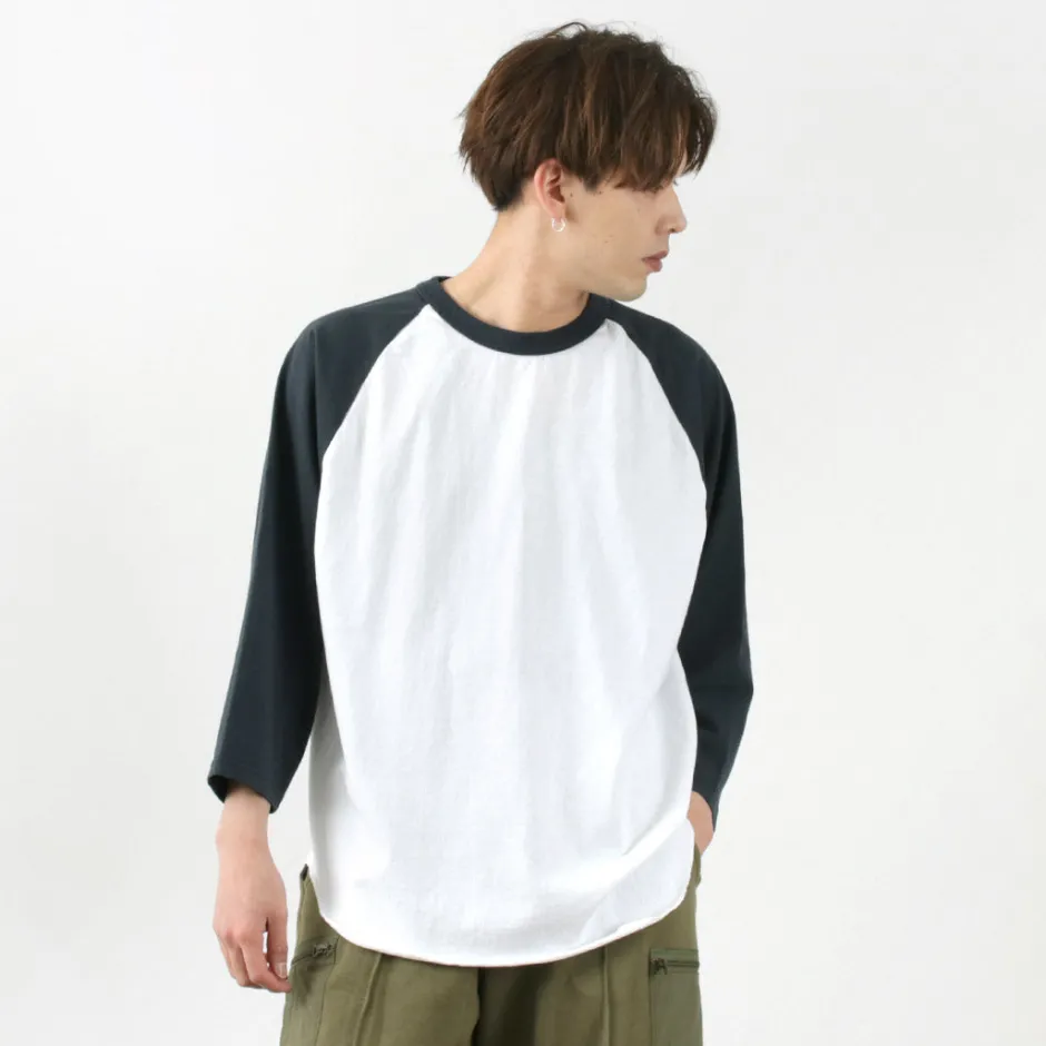 T-Shirts^WALLA WALLA SPORT / 7/10 Sleeve 2 Tone Baseball T-Shirt