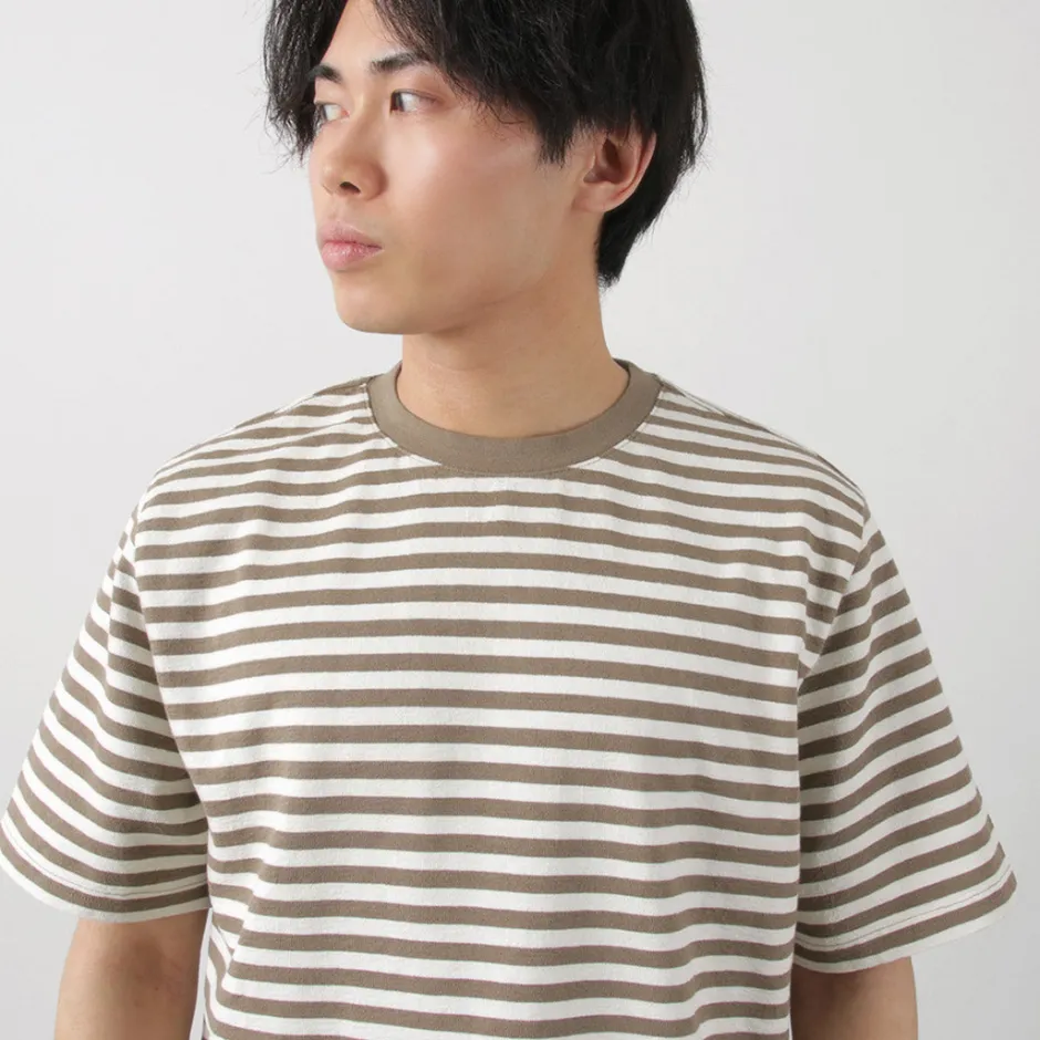 T-Shirts^WAX LONDON / Dean Short Sleeve Striped T-Shirt Jolt Stripe