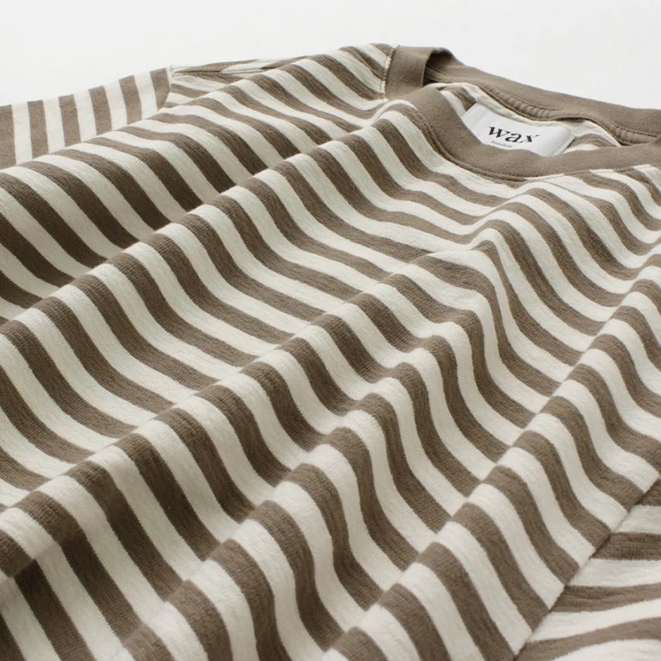 T-Shirts^WAX LONDON / Dean Short Sleeve Striped T-Shirt Jolt Stripe