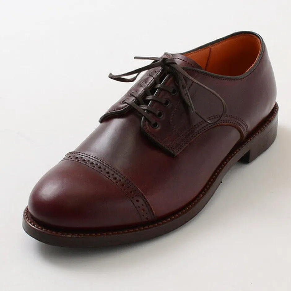 Leather Shoes & Boots^WHEELROBE / Punched Cap Toe Derby Shoes