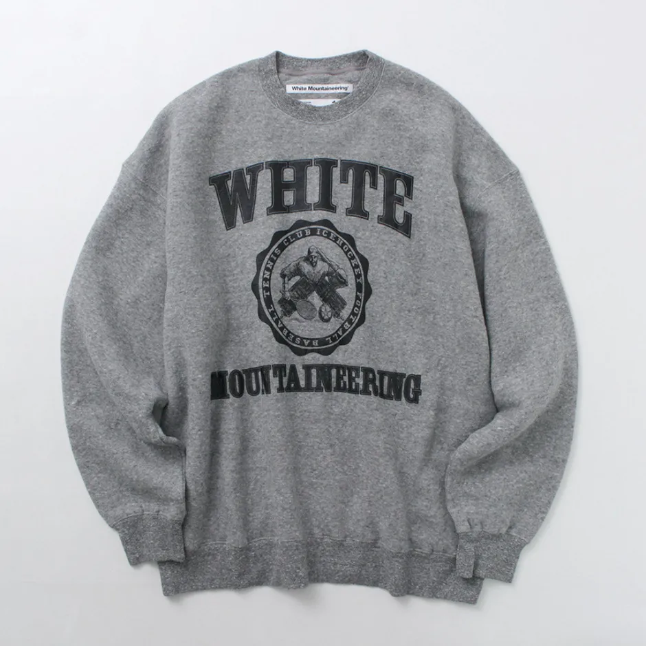 Sweatshirts^WHITE MOUNTAINEERING / College Logo Sweatshirt