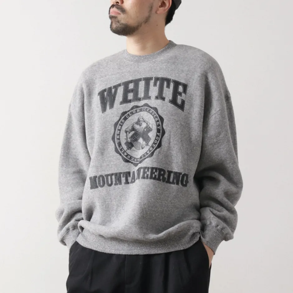 Sweatshirts^WHITE MOUNTAINEERING / College Logo Sweatshirt