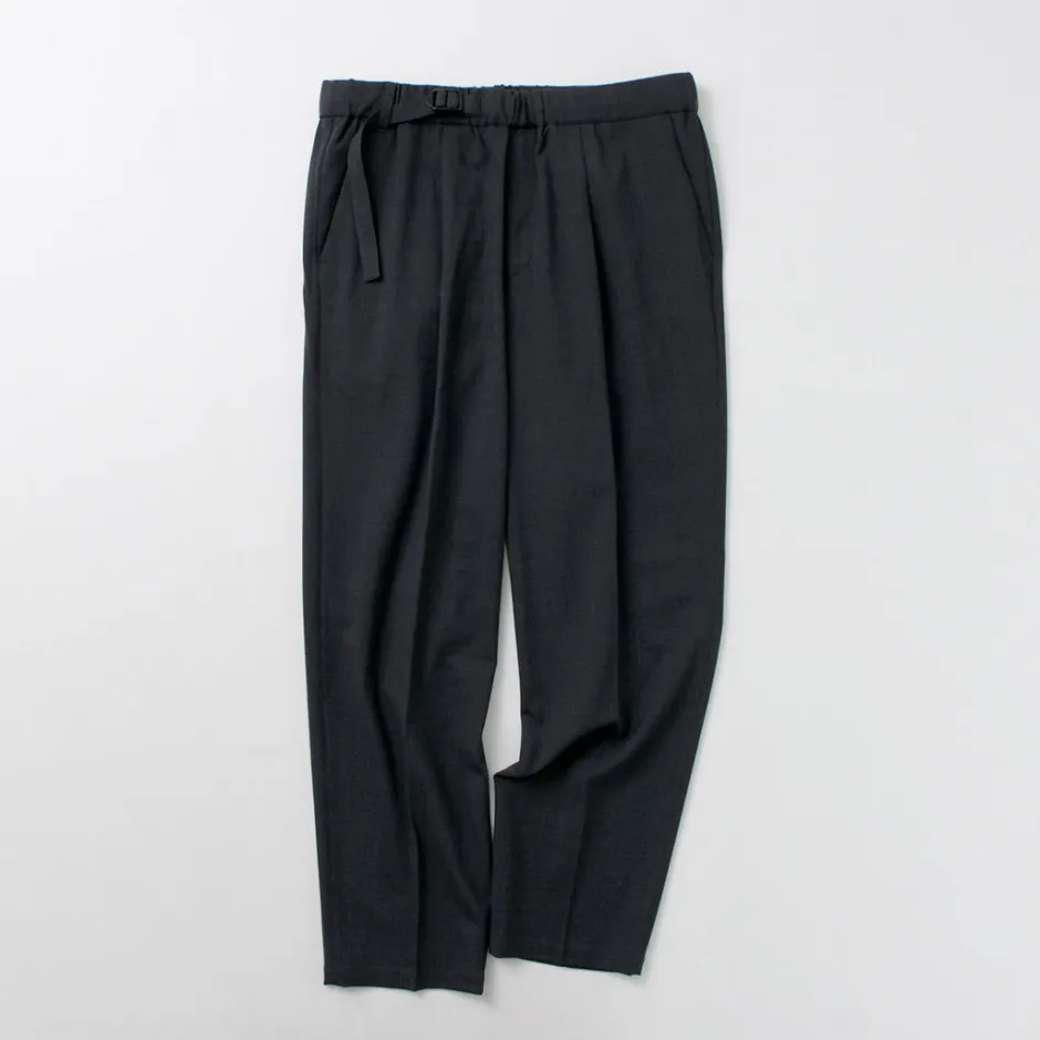 Trousers^WHITE MOUNTAINEERING / Stretch Twill One-tuck Pants