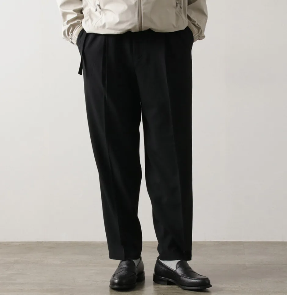 Trousers^WHITE MOUNTAINEERING / Stretch Twill One-tuck Pants