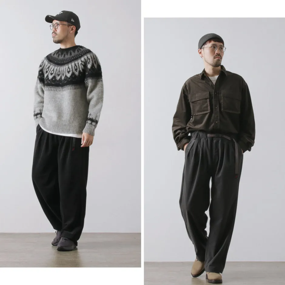 Trousers^WHITE MOUNTAINEERING / x Gramicci Corduroy 3 Tuck Pants