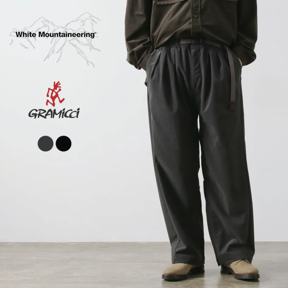 Trousers^WHITE MOUNTAINEERING / x Gramicci Corduroy 3 Tuck Pants