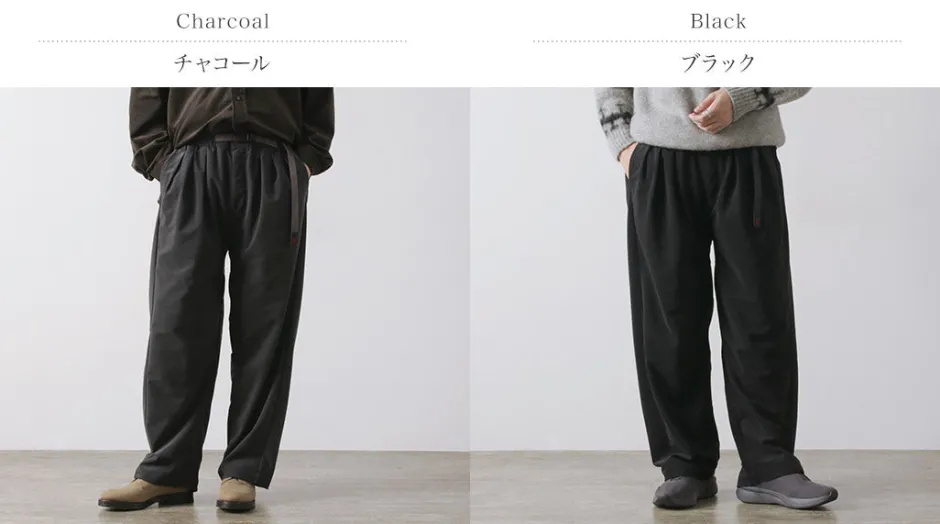 Trousers^WHITE MOUNTAINEERING / x Gramicci Corduroy 3 Tuck Pants