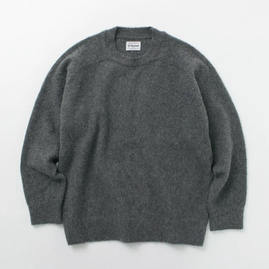 Knits^YONETOMI NEW BASIC / Circle Knit Pullover