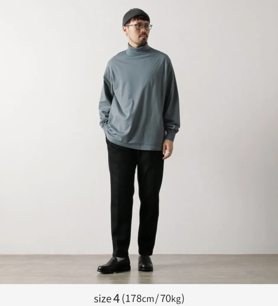 T-Shirts^YONETOMI NEW BASIC / NEW BASIC GARMENT DYE T-SHIRT TURTLE NECK