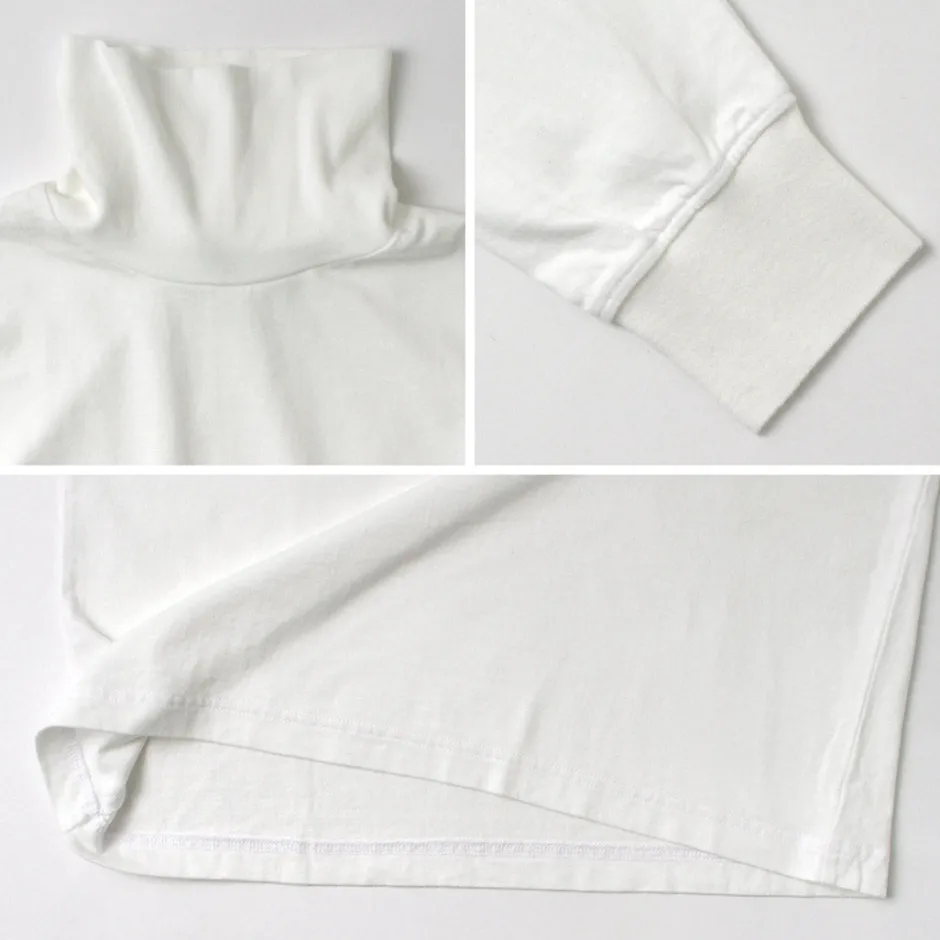 T-Shirts^YONETOMI NEW BASIC / NEW BASIC GARMENT DYE T-SHIRT TURTLE NECK