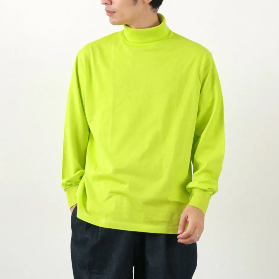T-Shirts^YONETOMI NEW BASIC / NEW BASIC GARMENT DYE T-SHIRT TURTLE NECK