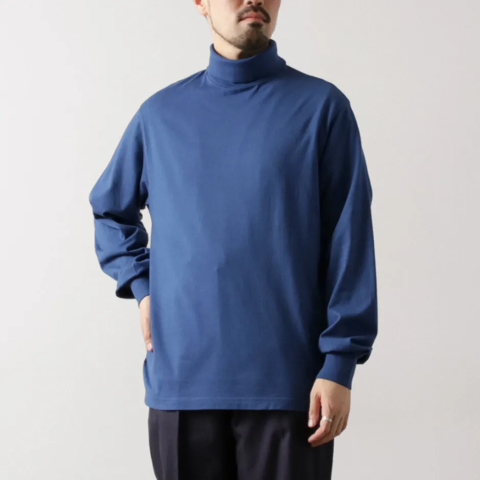 T-Shirts^YONETOMI NEW BASIC / NEW BASIC GARMENT DYE T-SHIRT TURTLE NECK